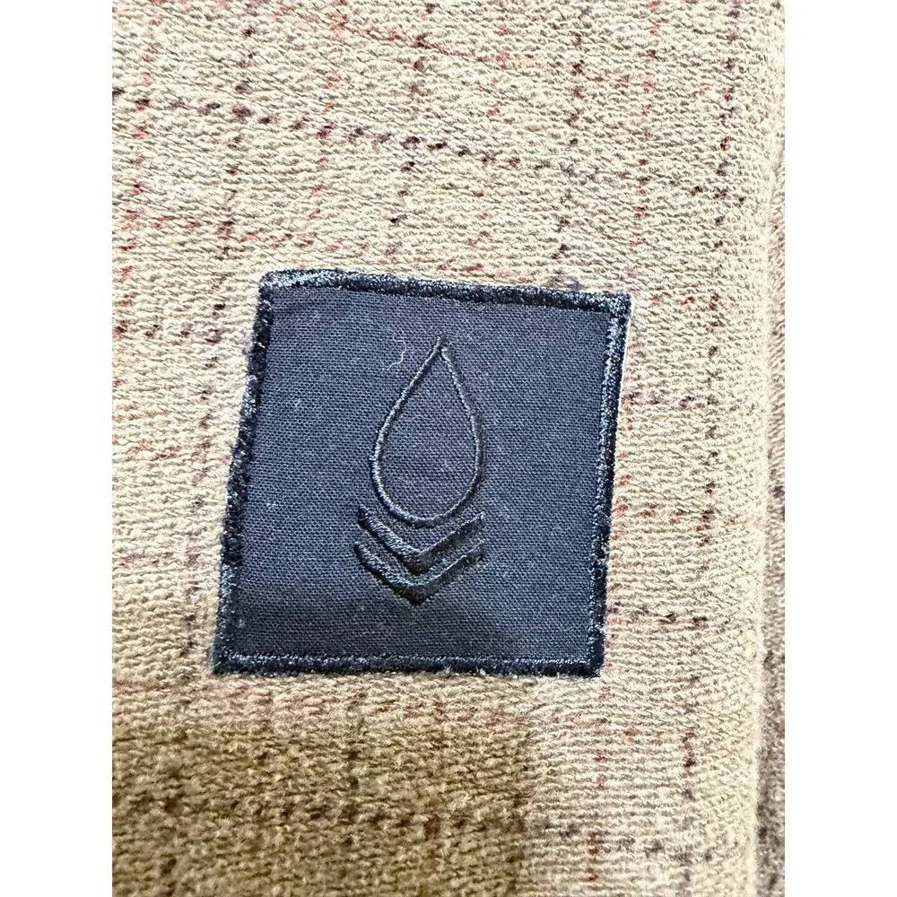 VTG Polo Ralph Lauren Quarter Snap Pullover Sweatshirt Brown Plaid Cotton Men S